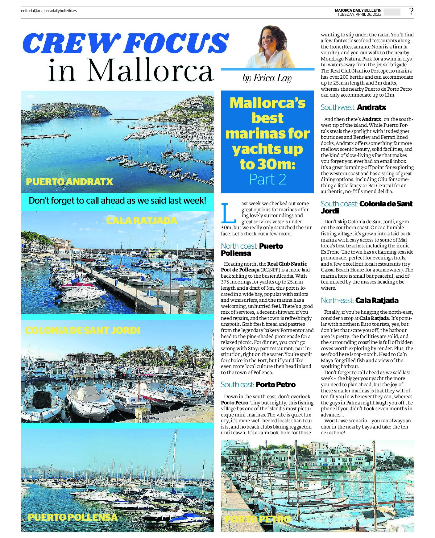 Crew Focus in Mallorca