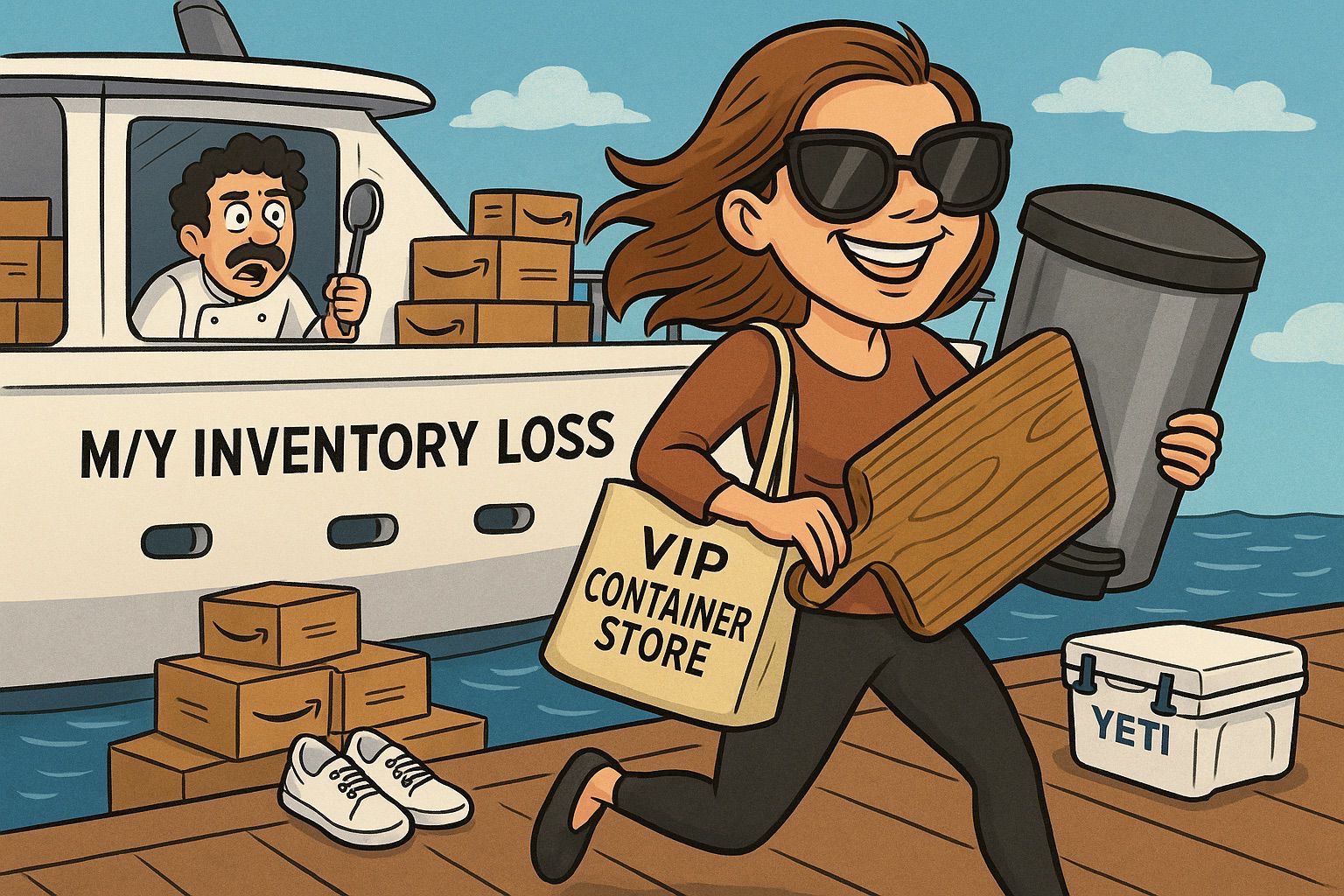 The Gospel According to Jocelin: Patron Saint of Shiny Trash Cans