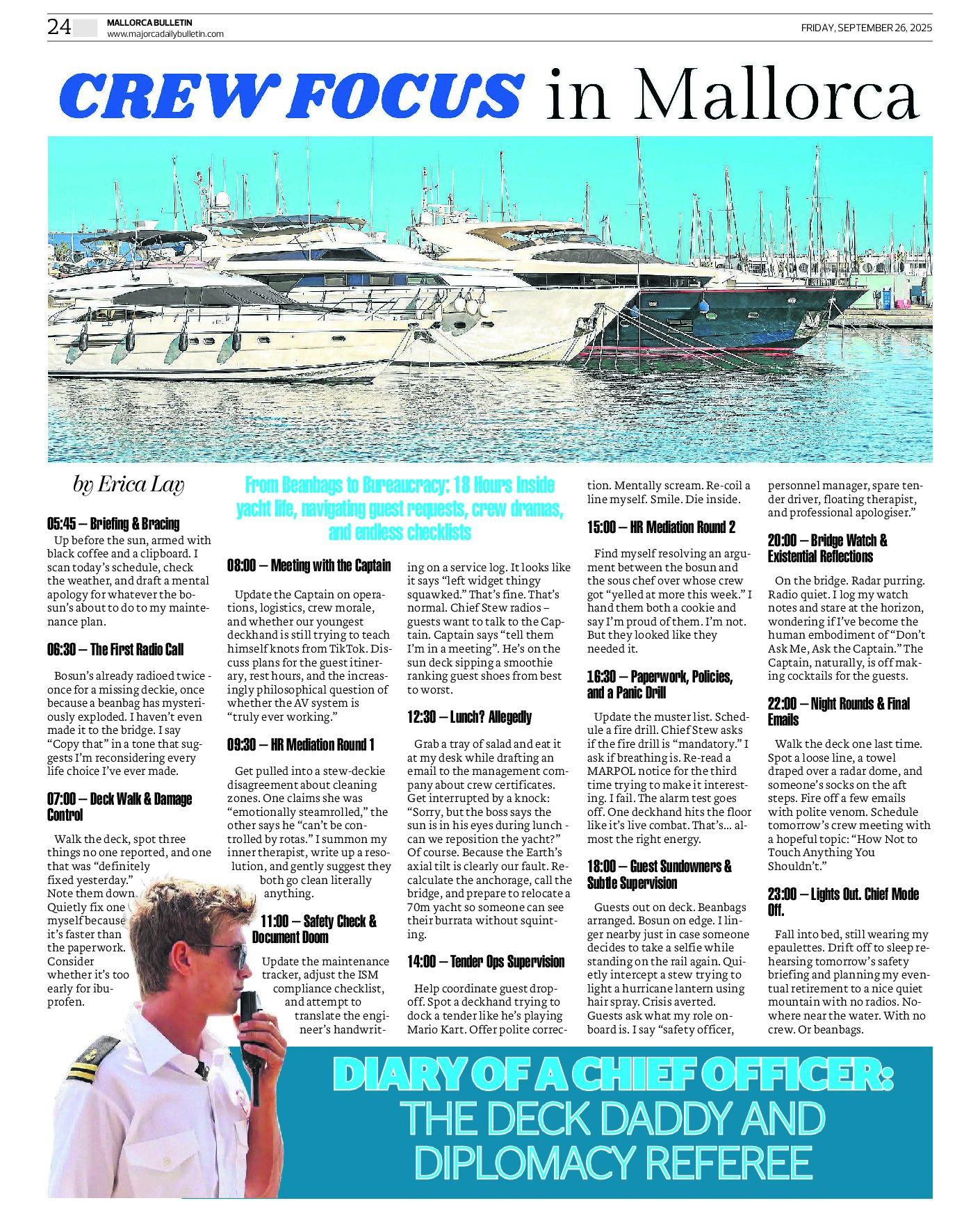 Crew Focus in Mallorca