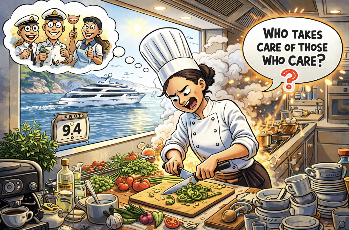 The Silent Role of a Chef on Board