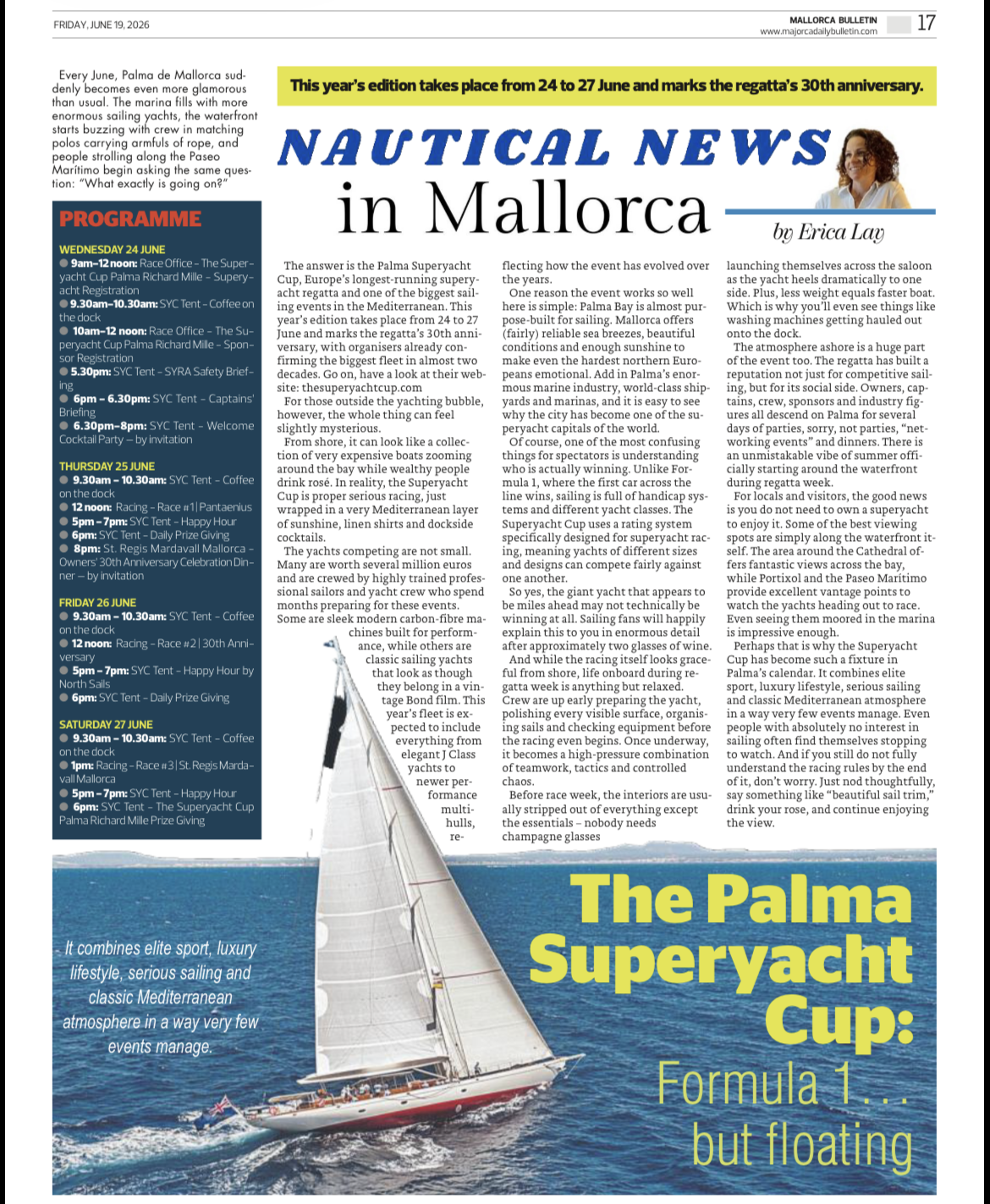 The Palma Superyacht Cup